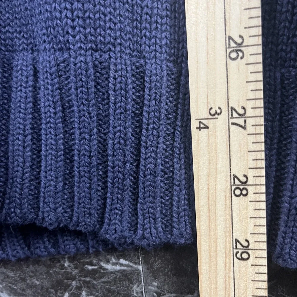 Polo Ralph Lauren Men's Navy USA Flag Knit Sweater Medium